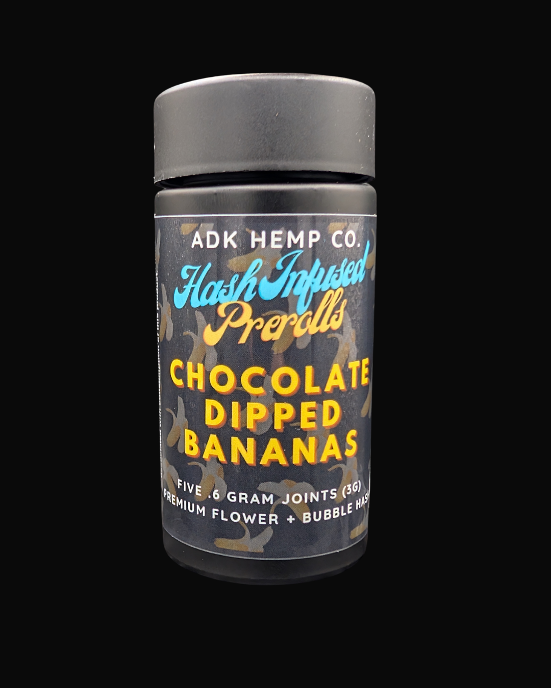 Chocolate Dipped Bananas hash infused pre-roll five-pack