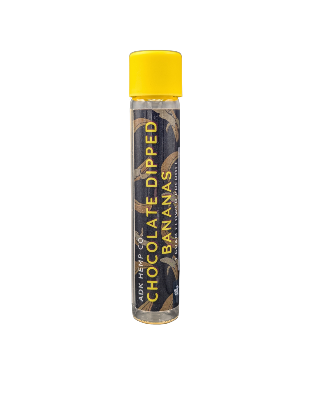 Chocolate Dipped Bananas pre-roll tube